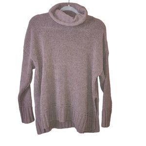 Aerie Mock Neck Turtleneck Sweater Brown Size‎ XS
